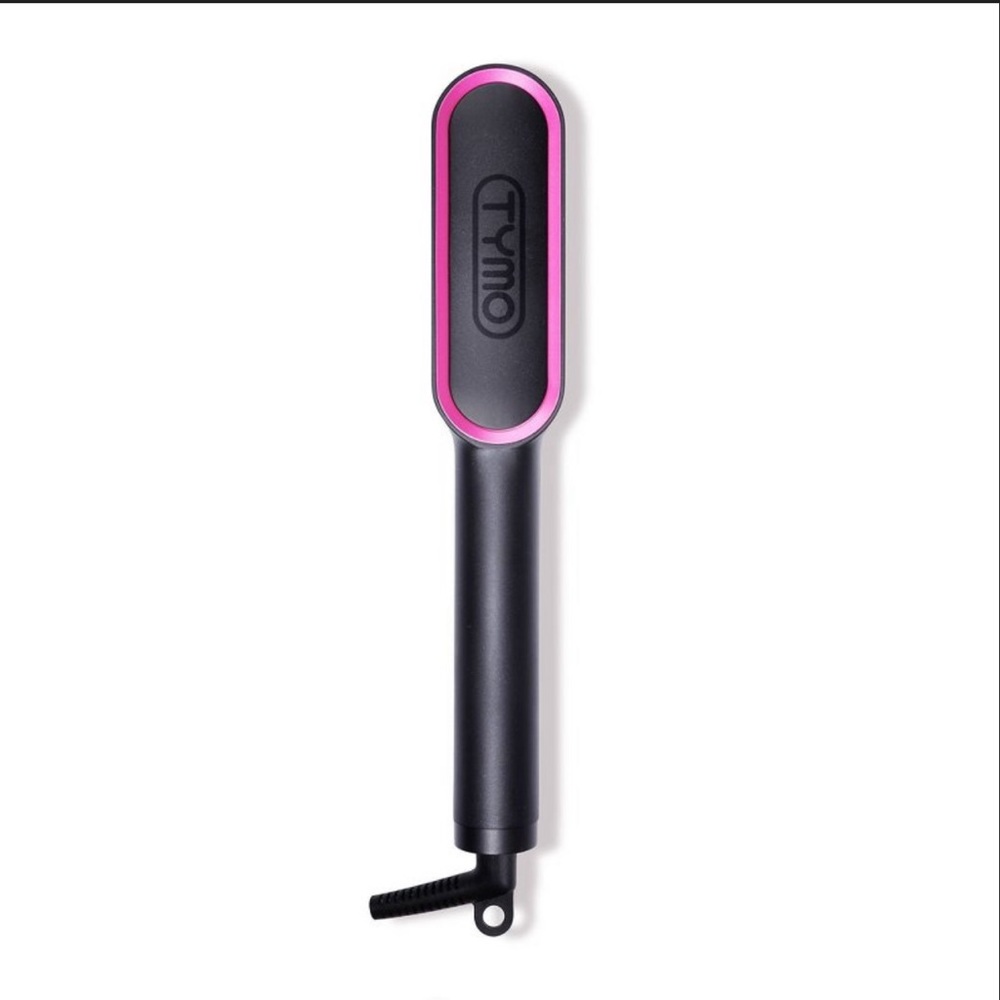TYMO ring hair straightening brush Hc 100 - black -brand new